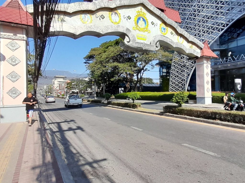 Baan The Pub Guesthouse location on Huay Kaew Rd Chiang Mai